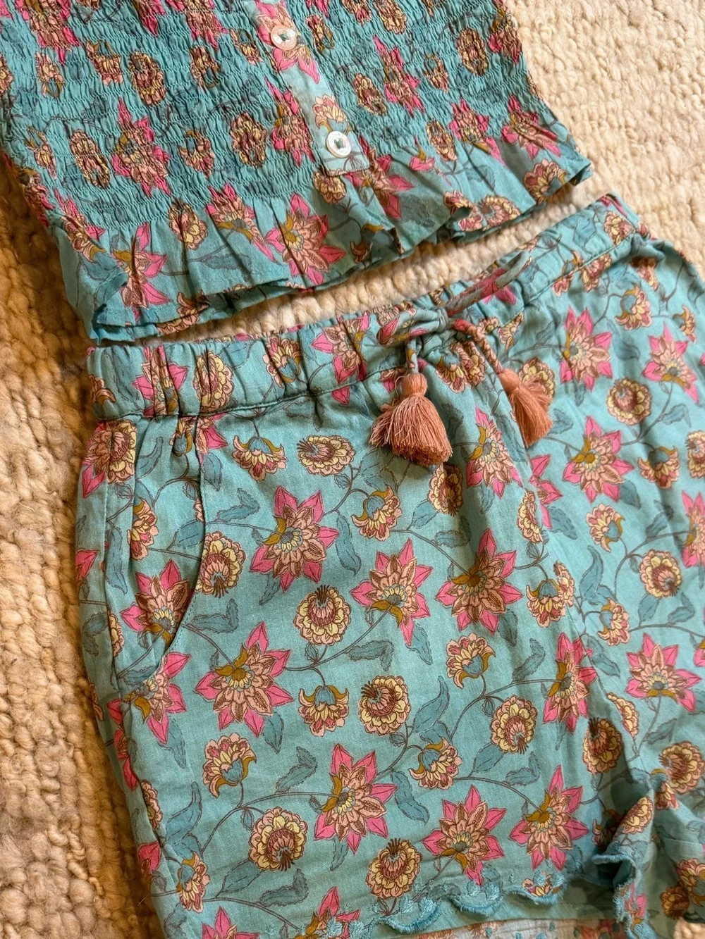 LOUISE MISHA- Girls Summer Set Size 10         The Organic Line EUC